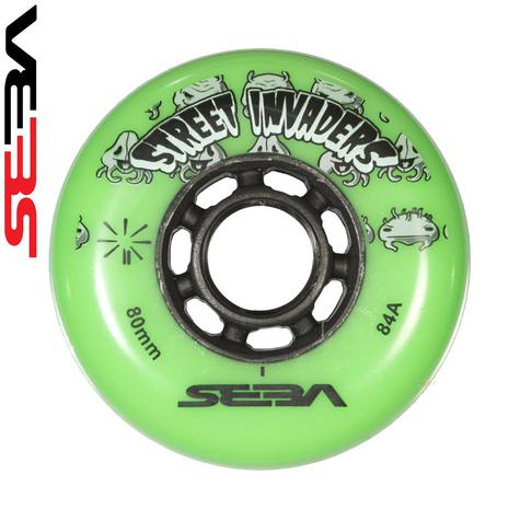 Seba Street Invader Wheels - Green Per Wheel - main image